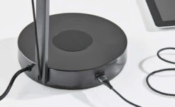 Turrell Desk Lamp With Wireless Charging 14 Turrell Desk Lamp With Wireless Charging -Adesso 10036309BRZ add3