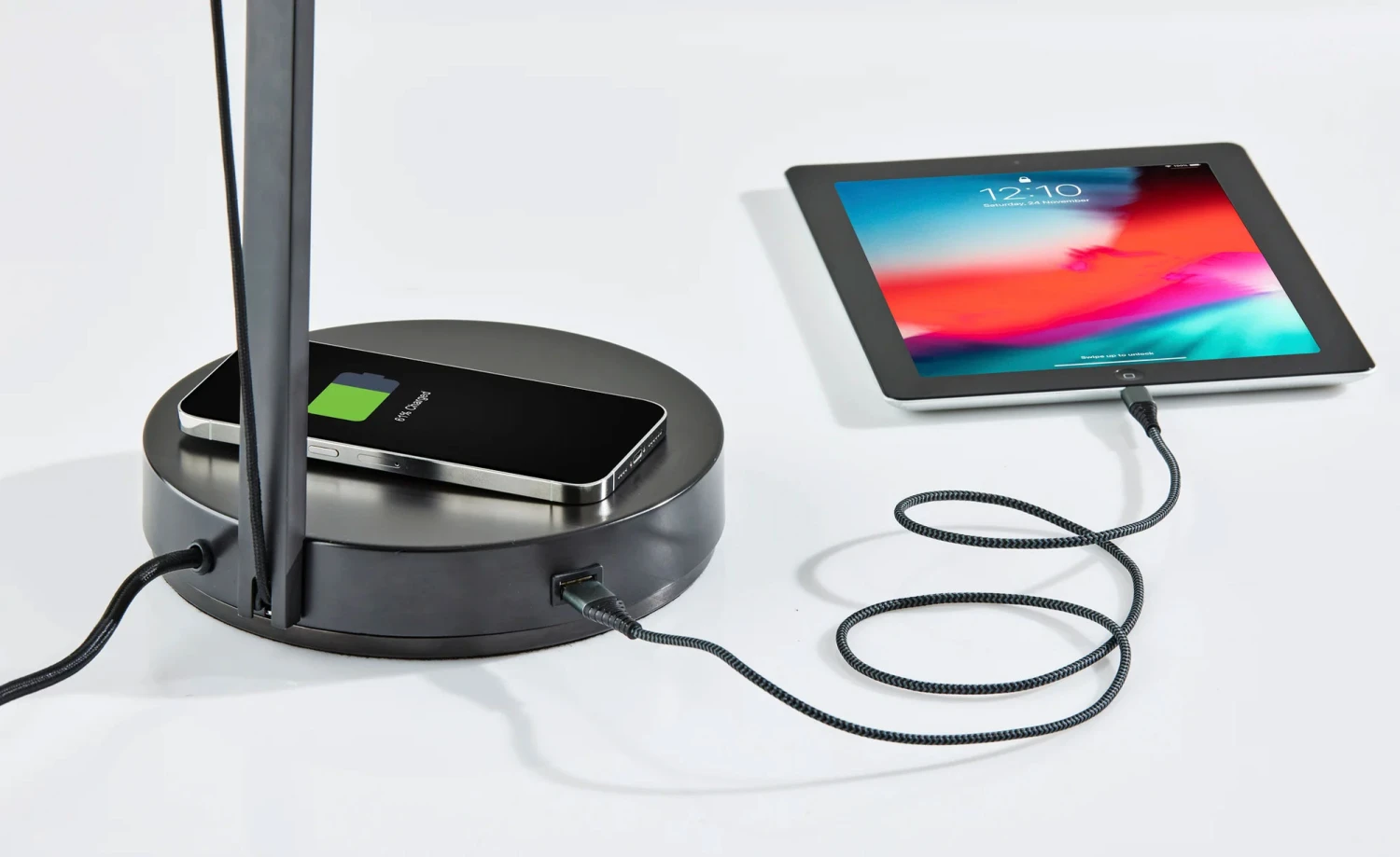 Turrell Desk Lamp With Wireless Charging 3 Turrell Desk Lamp With Wireless Charging
