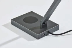 Newman Desk Lamp With Wireless Charging 9 Newman Desk Lamp With Wireless Charging -Adesso 10036311BRZ add