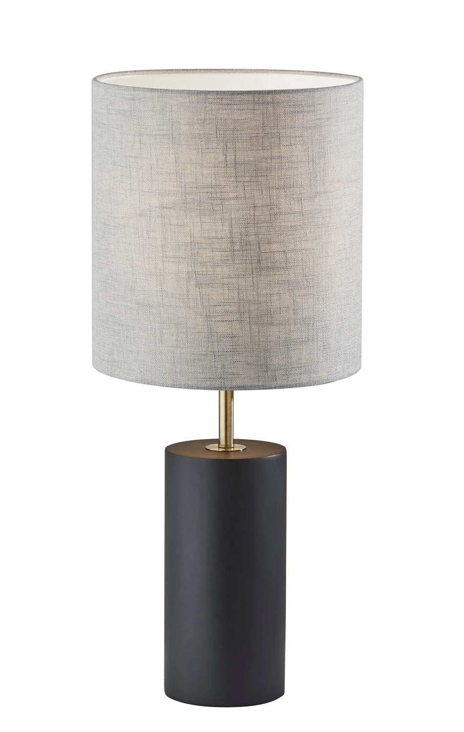 Dean Table Lamp With Antique Brass Accent 3 Dean Table Lamp With Antique Brass Accent
