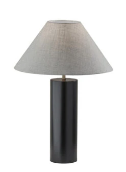 Martin Table Lamp With Antique Brass Accent