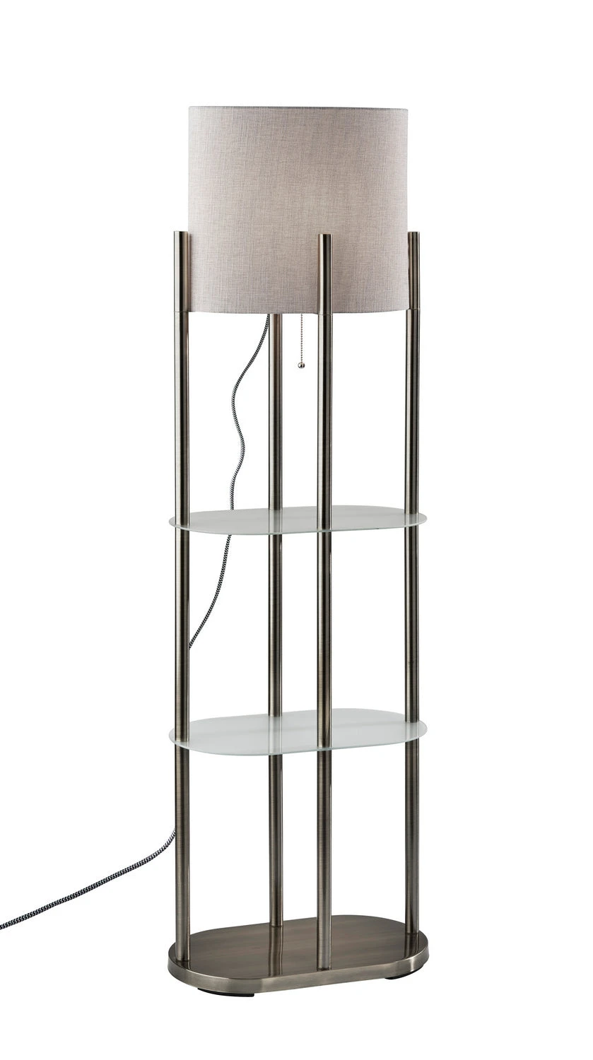 Norman Floor Lamp In Brushed Steel 3 Norman Floor Lamp In Brushed Steel