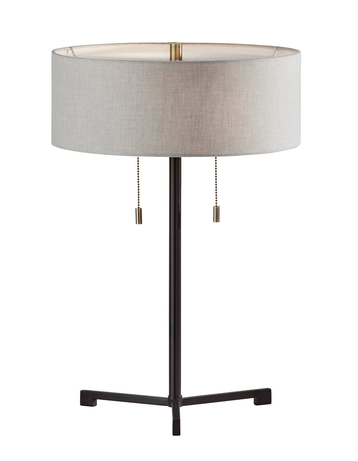 Wesley 2-Light Table Lamp In Black 3 Wesley 2-Light Table Lamp In Black