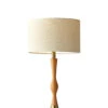 Eve Table Lamp In Natural Oak Wood With Antique Brass Accent 2 Eve Table Lamp In Natural Oak Wood With Antique Brass Accent -Adesso 1102131