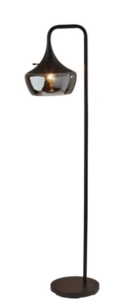 Eliza Floor Lamp In Black
