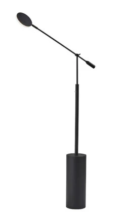 Grover LED Floor Lamp In Black