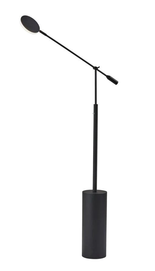 Grover LED Floor Lamp In Black
