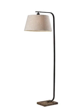 Bernard Floor Lamp In Black