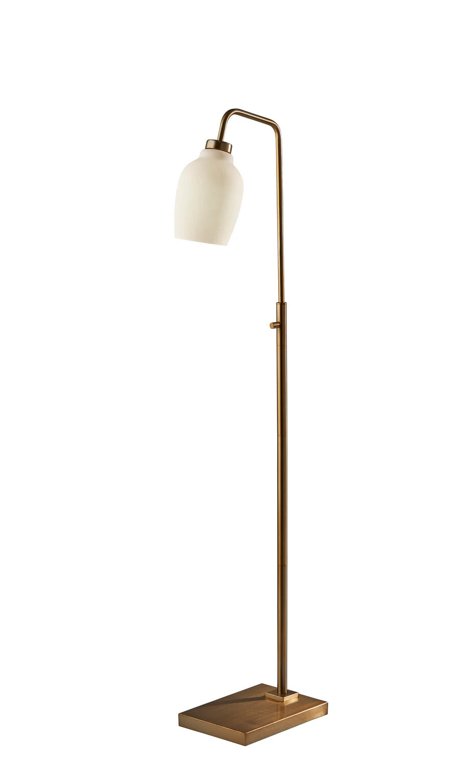 Clara Floor Lamp In Antique Brass 3 Clara Floor Lamp In Antique Brass