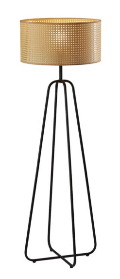 Colton Floor Lamp In Antique Bronze