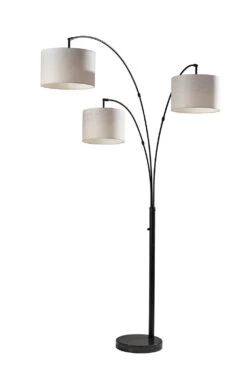 Bowery 3-Light Arc Lamp