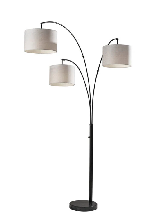 Bowery 3-Light Arc Lamp