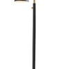 Oscar 2-Light Tree Lamp In Black With Antique Brass 1 Oscar 2-Light Tree Lamp In Black With Antique Brass -Adesso 1102228