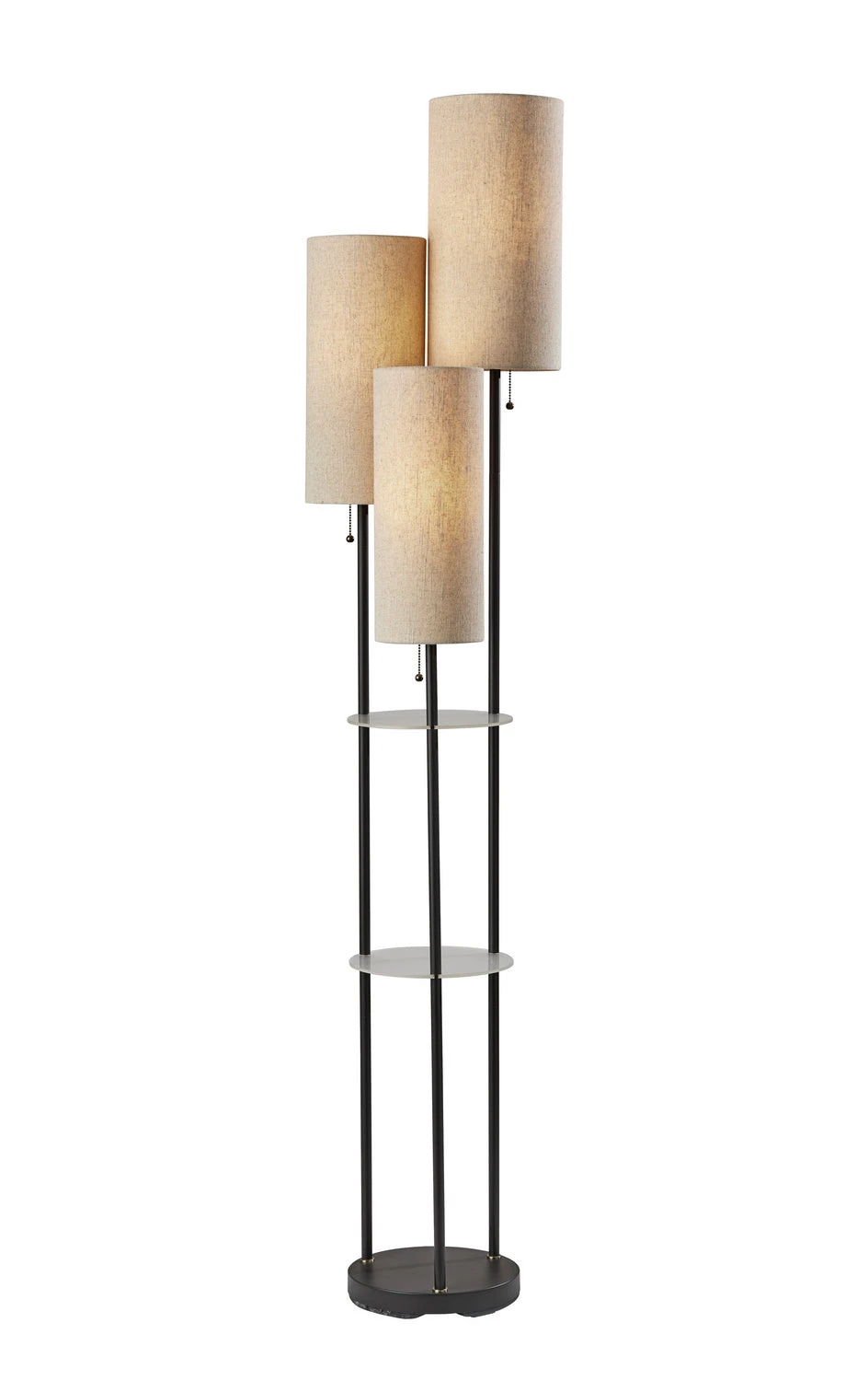 Trio 3-Light Floor Lamp 3 Trio 3-Light Floor Lamp