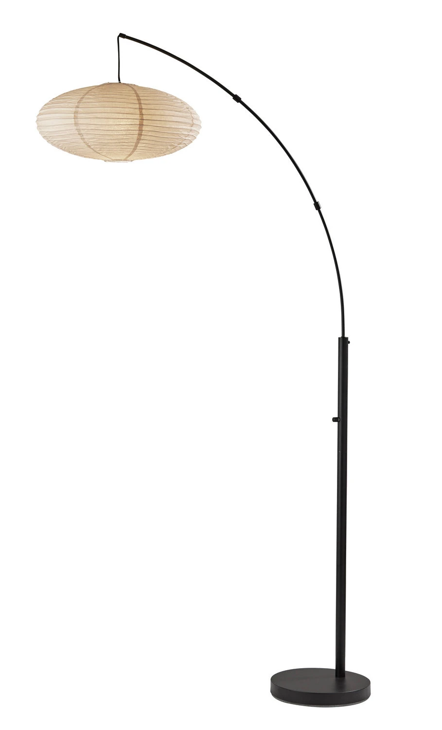 Corinne 1-Light Arc Lamp In Black 3 Corinne 1-Light Arc Lamp In Black