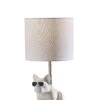 Sunny Table Lamp In White Ceramic With Brushed Steel Neck 2 Sunny Table Lamp In White Ceramic With Brushed Steel Neck -Adesso 1102328