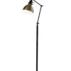 Alden Floor Lamp In Antique Bronze & Antique Brass