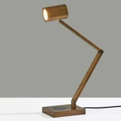 Newman Desk Lamp With Wireless Charging 11 Newman Desk Lamp With Wireless Charging -Adesso 1180981