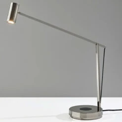 Turrell Desk Lamp With Wireless Charging 18 Turrell Desk Lamp With Wireless Charging -Adesso 1180989