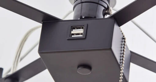 Henry Shelf Floor Lamp With Charging Port - Image 4