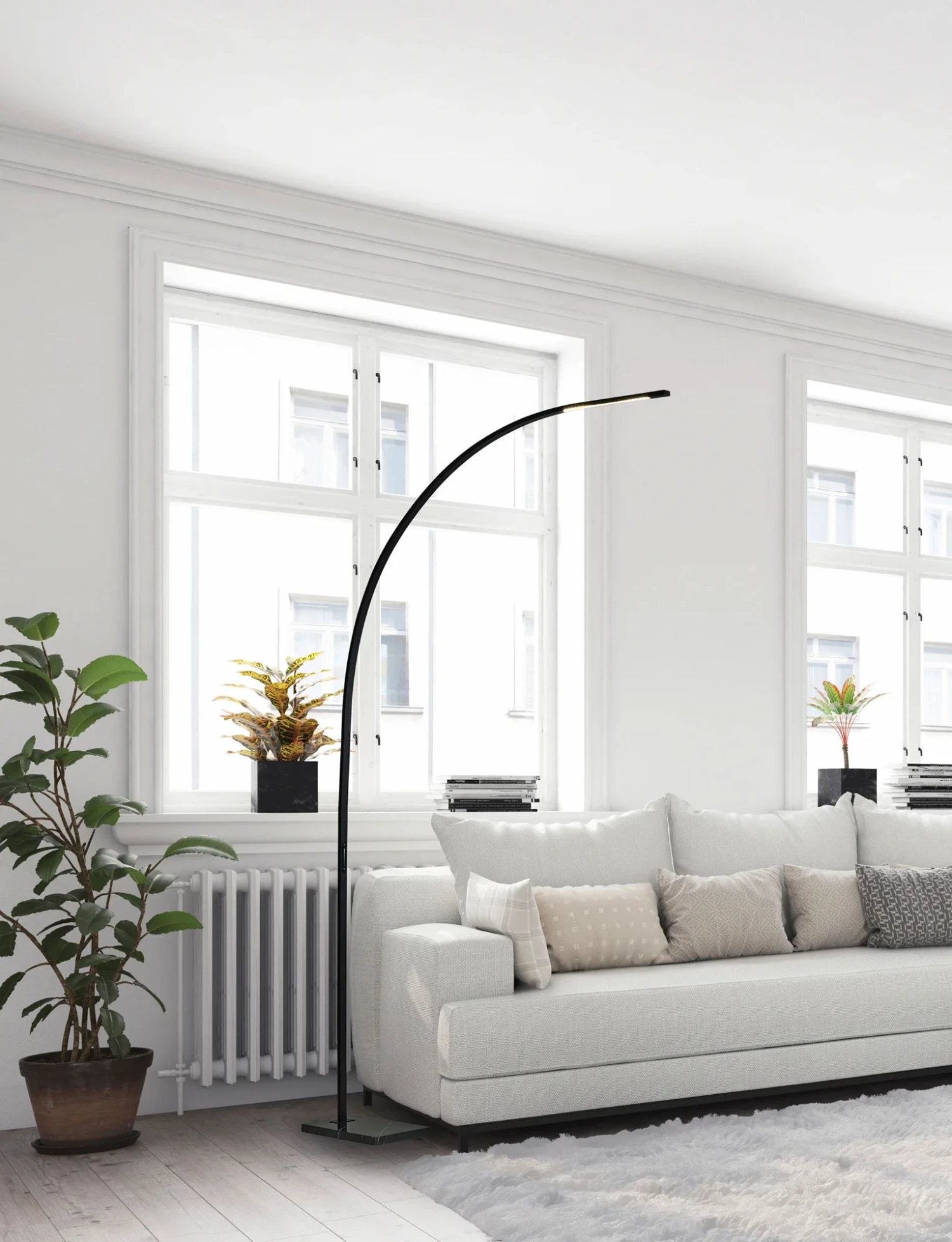 Sonic Arc Floor Lamp With Smart Switch 4 Sonic Arc Floor Lamp With Smart Switch - Image 2