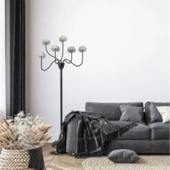 Pom Pom RGB Floor Lamp 14 Pom Pom RGB Floor Lamp -Adesso 4511 01 add