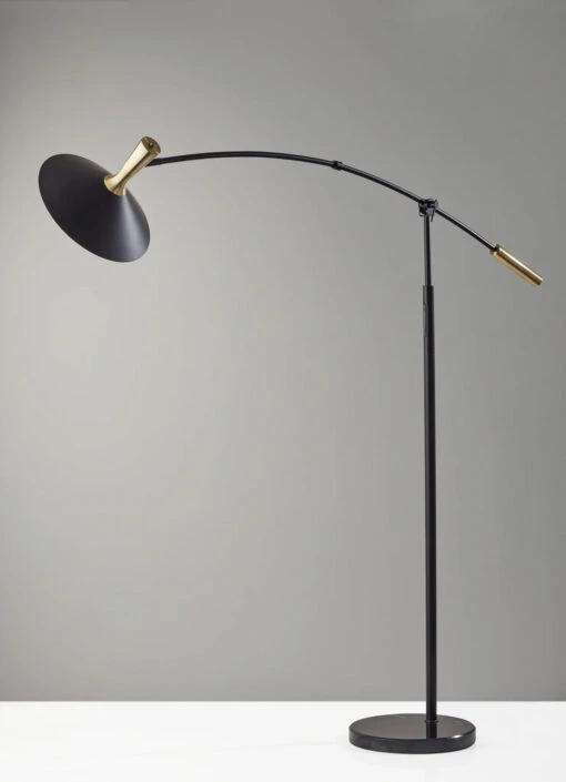 Bradley Arc Floor Lamp W/ Smart Switch - Image 2