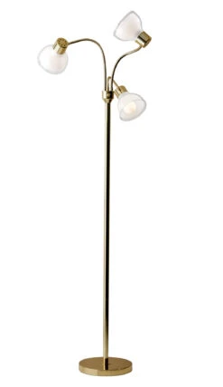 Presley 3-Arm Floor Lamp 9 Presley 3-Arm Floor Lamp -Adesso 605043