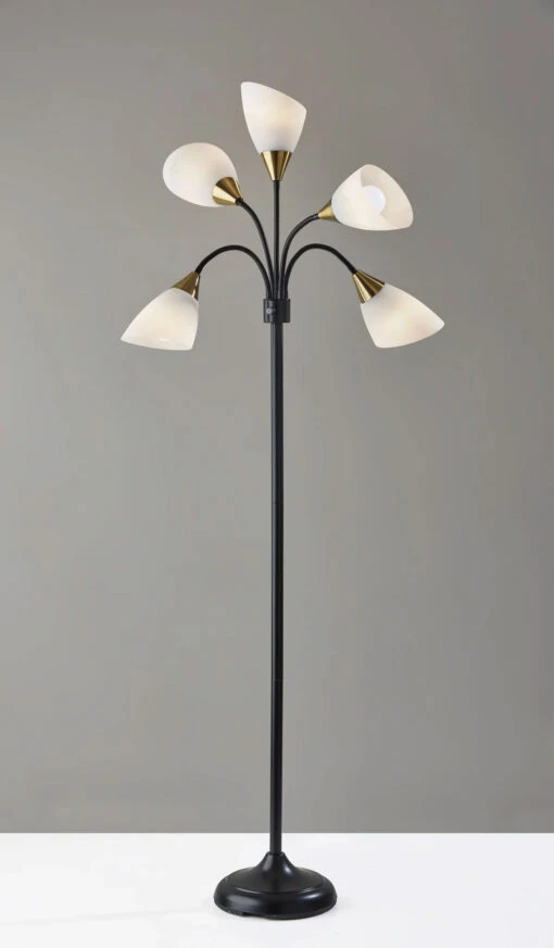 5 Light Floor Lamp - Image 4