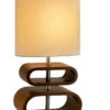 Rhythem Table Lamp In Walnut 1 Rhythem Table Lamp In Walnut -Adesso 723688