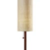 Hamptons Table Lamp In Walnut Wood 2 Hamptons Table Lamp In Walnut Wood -Adesso 723719