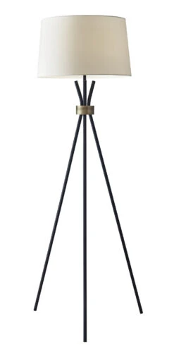 Benson Floor Lamp In Black