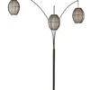 Maui 3-Light Arc Lamp In Antique Bronze -Adesso 723809