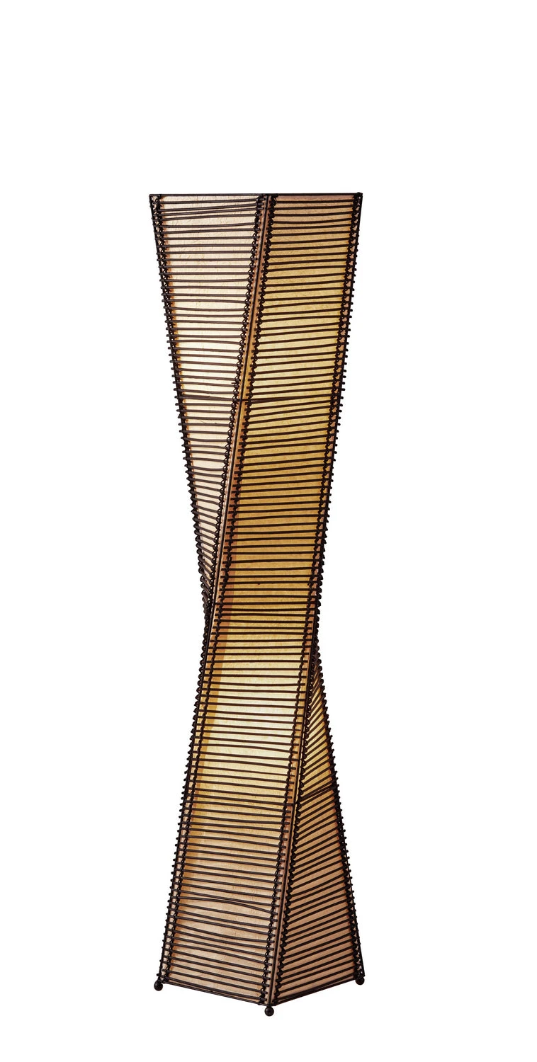 Stix 2-Light Floor Lamp In Black 3 Stix 2-Light Floor Lamp In Black