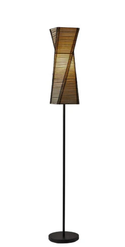 Stix Floor Lamp In Black