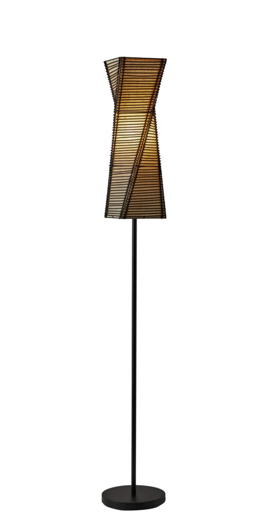 Stix Floor Lamp In Black