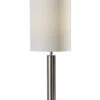 Hollywood Table Lamp In Brushed Steel 2 Hollywood Table Lamp In Brushed Steel -Adesso 723845