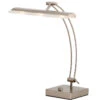 Esquire LED Desk Lamp In Brushed Steel 2 Esquire LED Desk Lamp In Brushed Steel -Adesso 723869