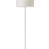 Oslo Floor Lamp In White Metal 2 Oslo Floor Lamp In White Metal -Adesso 723910