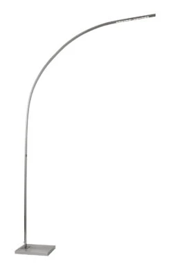 Sonic LED Arc Lamp In Metal