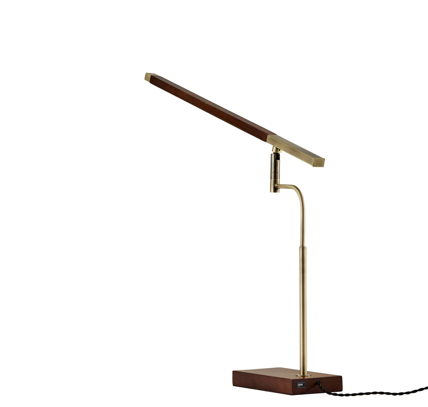 Barrett LED Desk Lamp In Walnut Wood 3 Barrett LED Desk Lamp In Walnut Wood