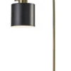Emmett Desk Lamp In Black Marble 2 Emmett Desk Lamp In Black Marble -Adesso 980925