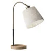 Jeffrey Table Lamp In Natural Rubber Wood 2 Jeffrey Table Lamp In Natural Rubber Wood -Adesso 980943