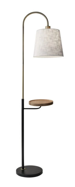 Jeffrey Floor Lamp In Black