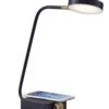 Conrad LED Desk Lamp In Matte Black 2 Conrad LED Desk Lamp In Matte Black -Adesso 980986