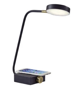 Conrad LED Desk Lamp In Matte Black