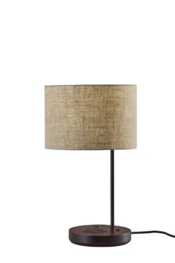 Oliver Table Lamp In Matte Black