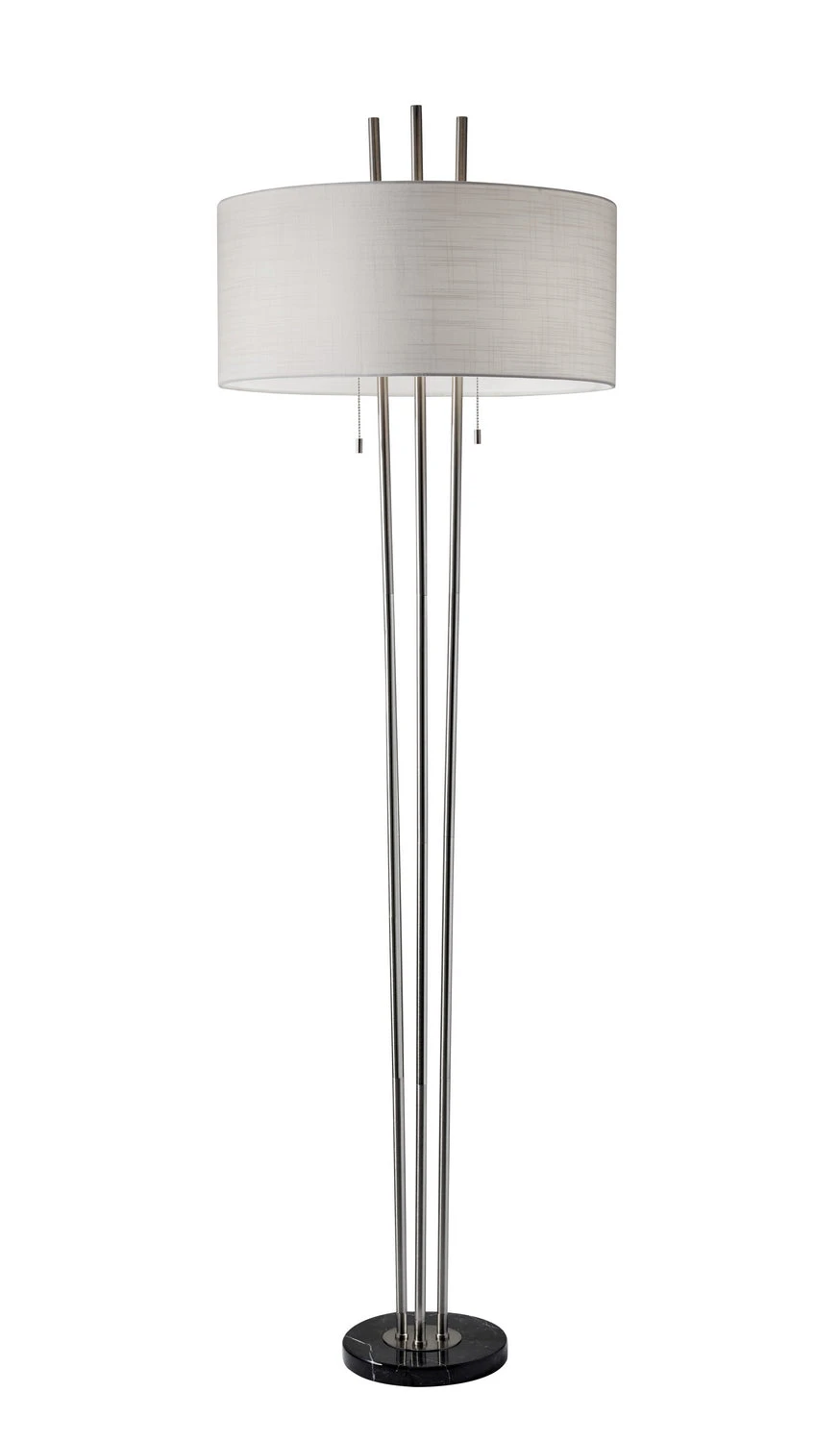 Anderson 2-Light Floor Lamp In Black Marble 3 Anderson 2-Light Floor Lamp In Black Marble
