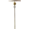 Chloe Floor Lamp In Antique Brass 1 Chloe Floor Lamp In Antique Brass -Adesso 981027