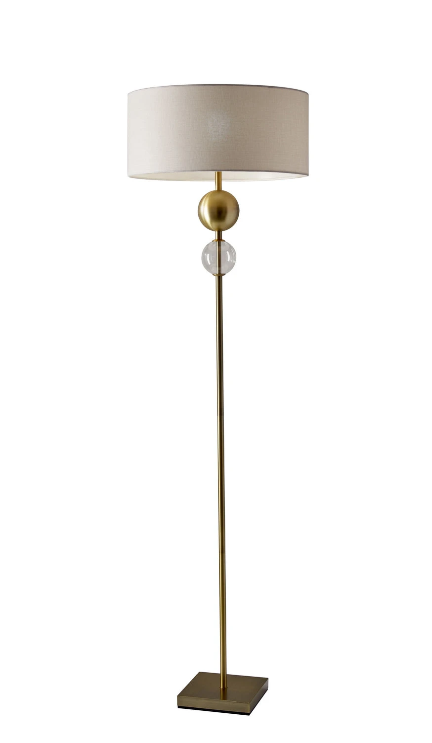 Chloe Floor Lamp In Antique Brass 3 Chloe Floor Lamp In Antique Brass